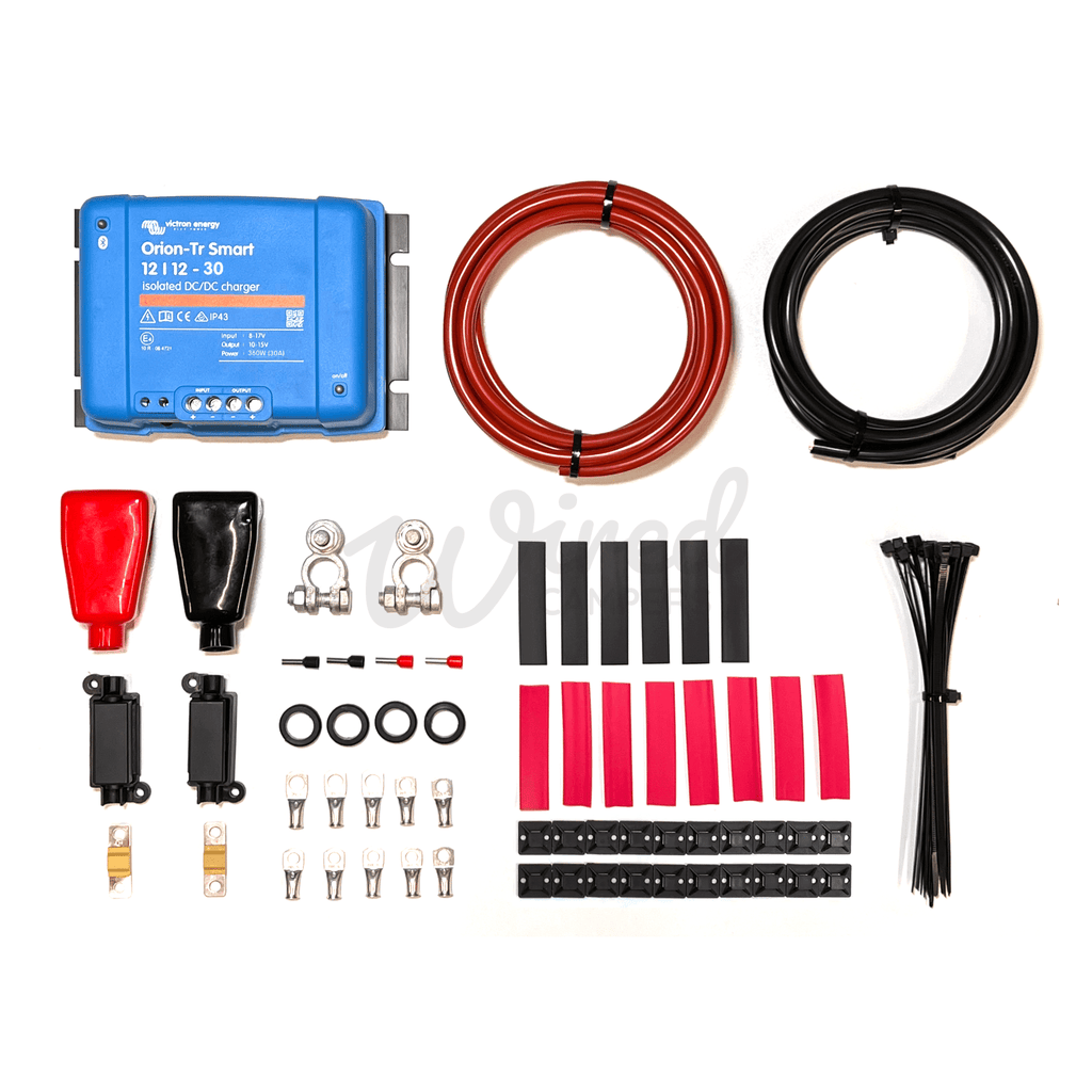 1M/3M/5M Victron Orion-Tr Smart 12/12 30A Isolated DC-DC Charger Kit Only In ElectoGb