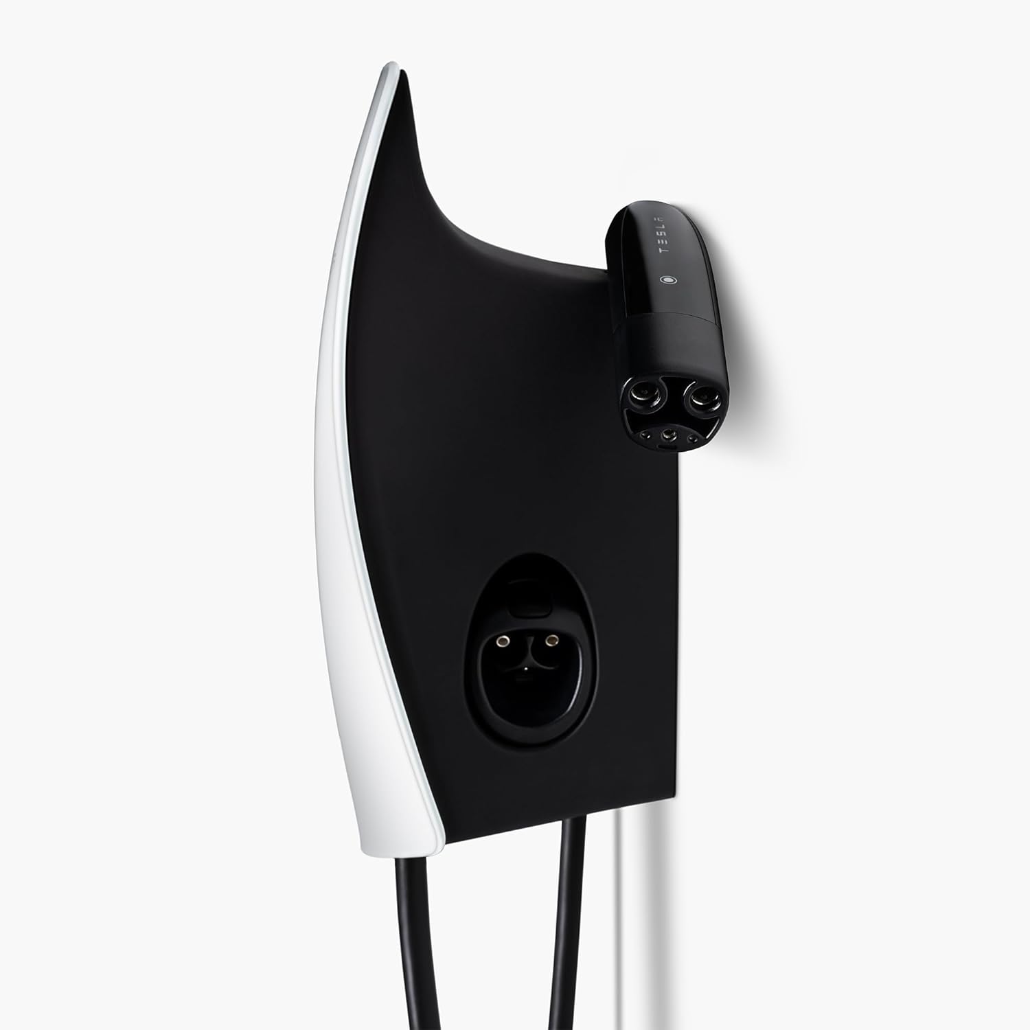 Tesla Universal Wall Connector - Electric Vehicle (EV) Charger with Dual Plug Type - Compatible for All North American EVs - Level 2 - up to 48A with 24' Cable Only In ElectoGb