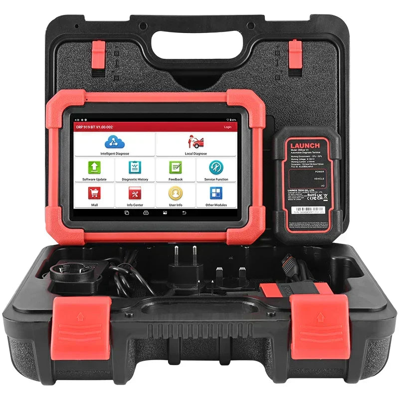 New LAUNCH X431 CRP919X BT OBD2 Scanner Automotive Diagnostic Tools Car CANFD DOIP ECU Coding Professional Scan Free Shipping Only In ElectoGb