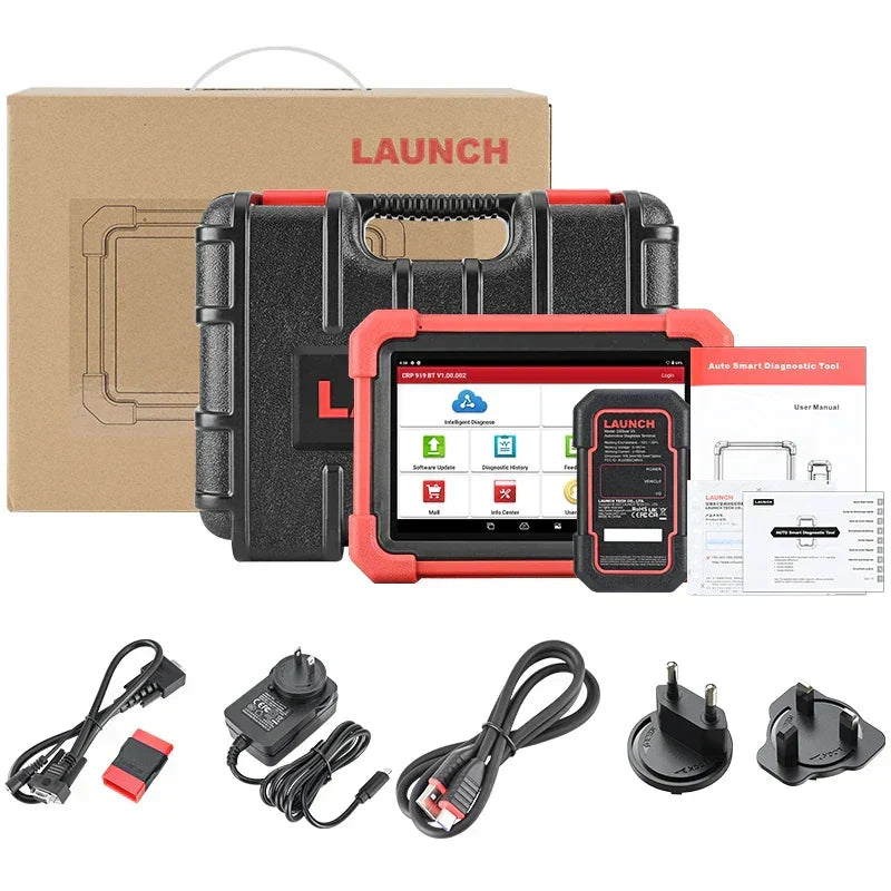 New LAUNCH X431 CRP919X BT OBD2 Scanner Automotive Diagnostic Tools Car CANFD DOIP ECU Coding Professional Scan Free Shipping Only In ElectoGb